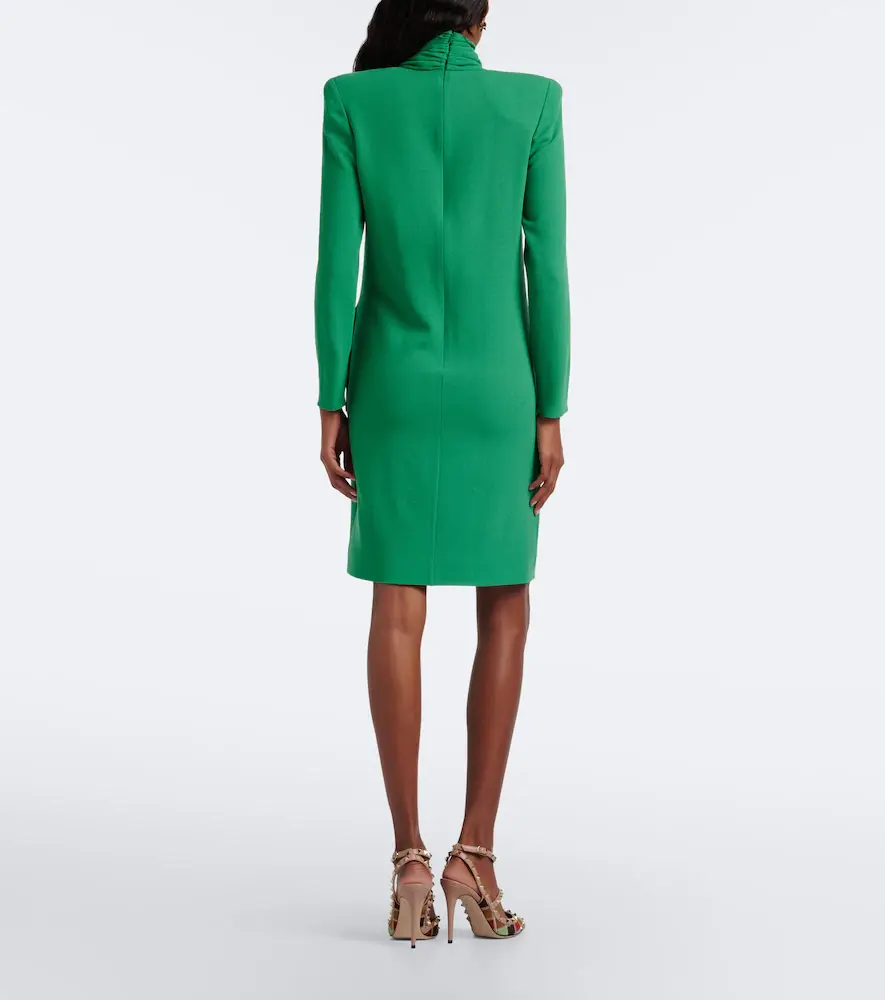 Valentino Garavani Virgin wool minidress | Thumbnail 4 Valentino Garavani Virgin wool minidress | Thumbnail 4