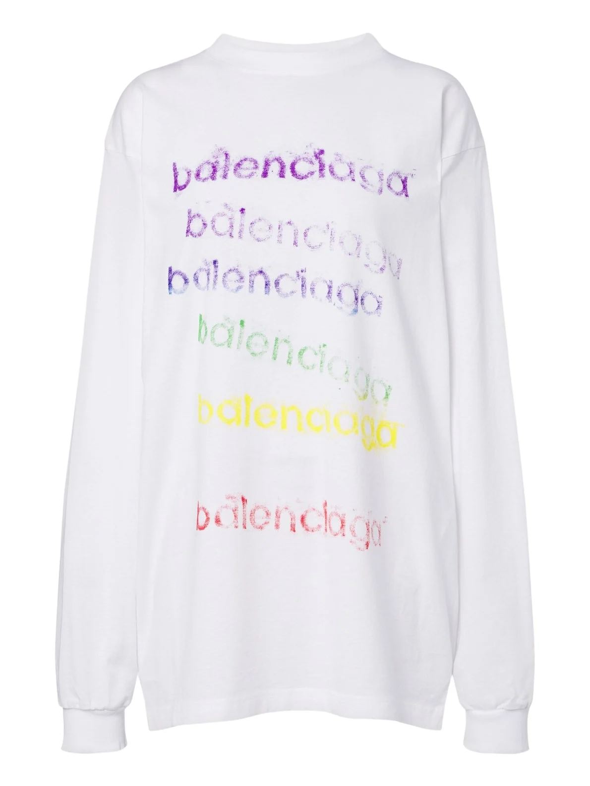 Balenciaga Logo cotton jersey T-shirt