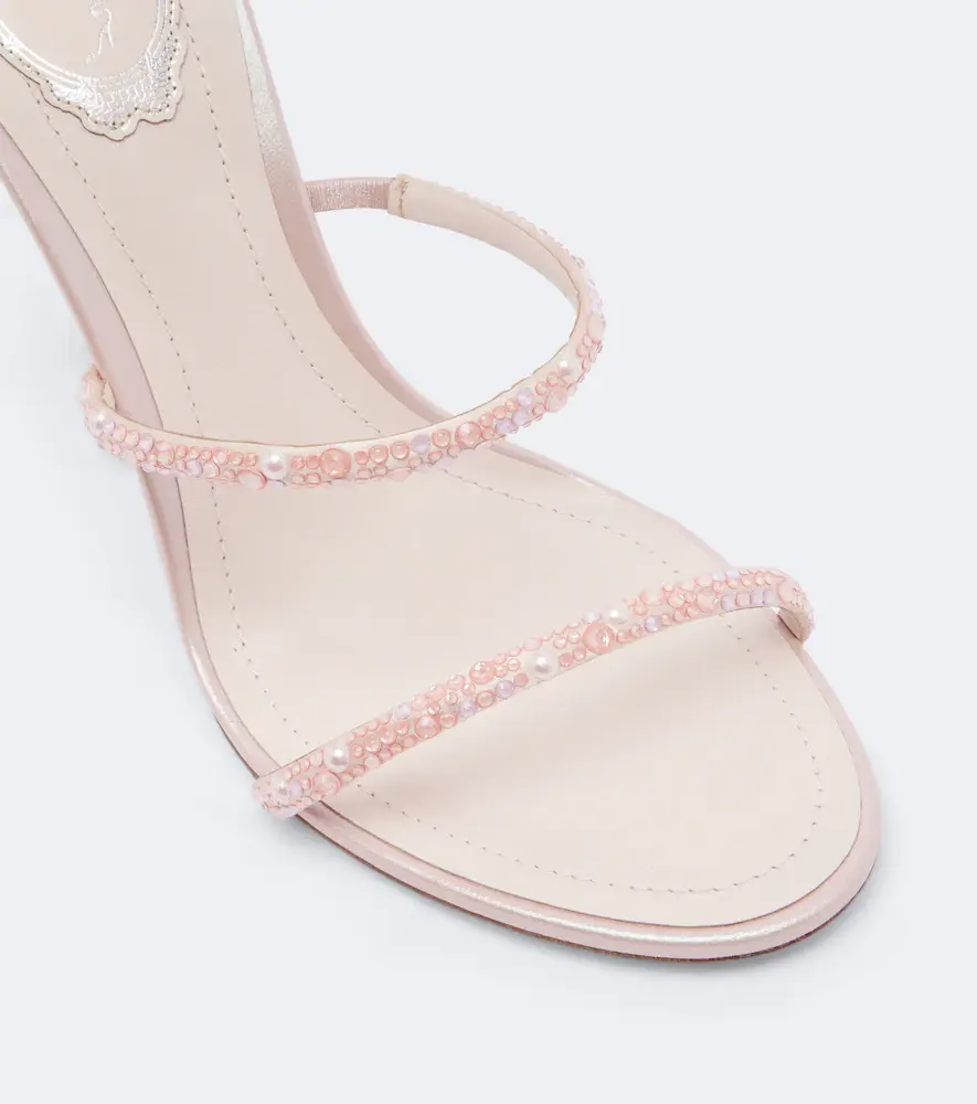 René Caovilla Cleo Swarovski-embellished leather sandals | Thumbnail 2 René Caovilla Cleo Swarovski-embellished leather sandals | Thumbnail 2