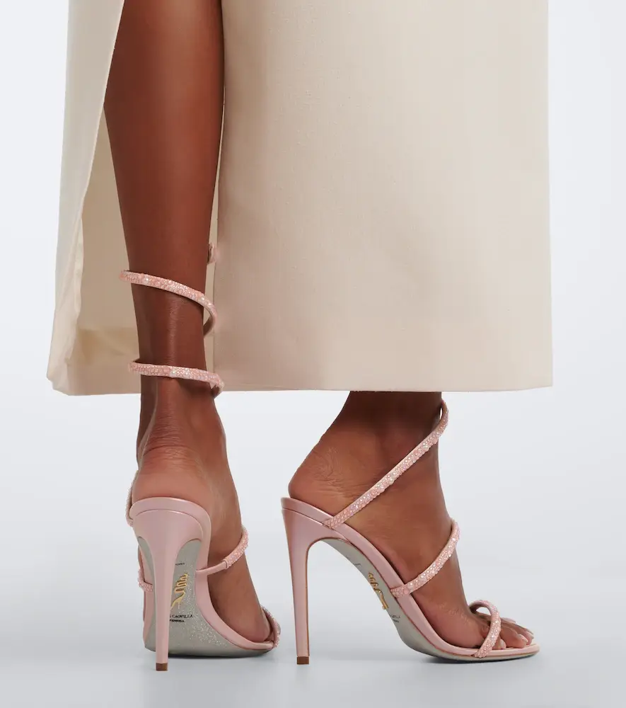 René Caovilla Cleo Swarovski-embellished leather sandals | Thumbnail 5 René Caovilla Cleo Swarovski-embellished leather sandals | Thumbnail 5