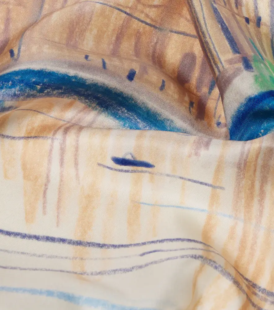 Burberry Printed silk twill scarf | Thumbnail 2