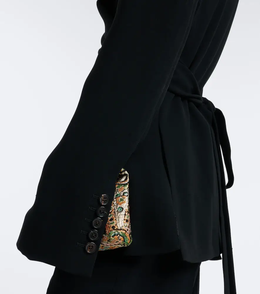 Dries Van Noten Draped jacket | Thumbnail 6 Dries Van Noten Draped jacket | Thumbnail 6