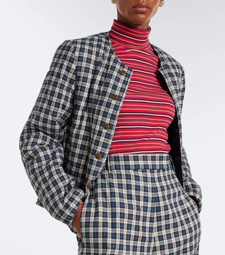 Dries Van Noten Striped cotton-blend turtleneck sweater | Thumbnail 7 Dries Van Noten Striped cotton-blend turtleneck sweater | Thumbnail 7