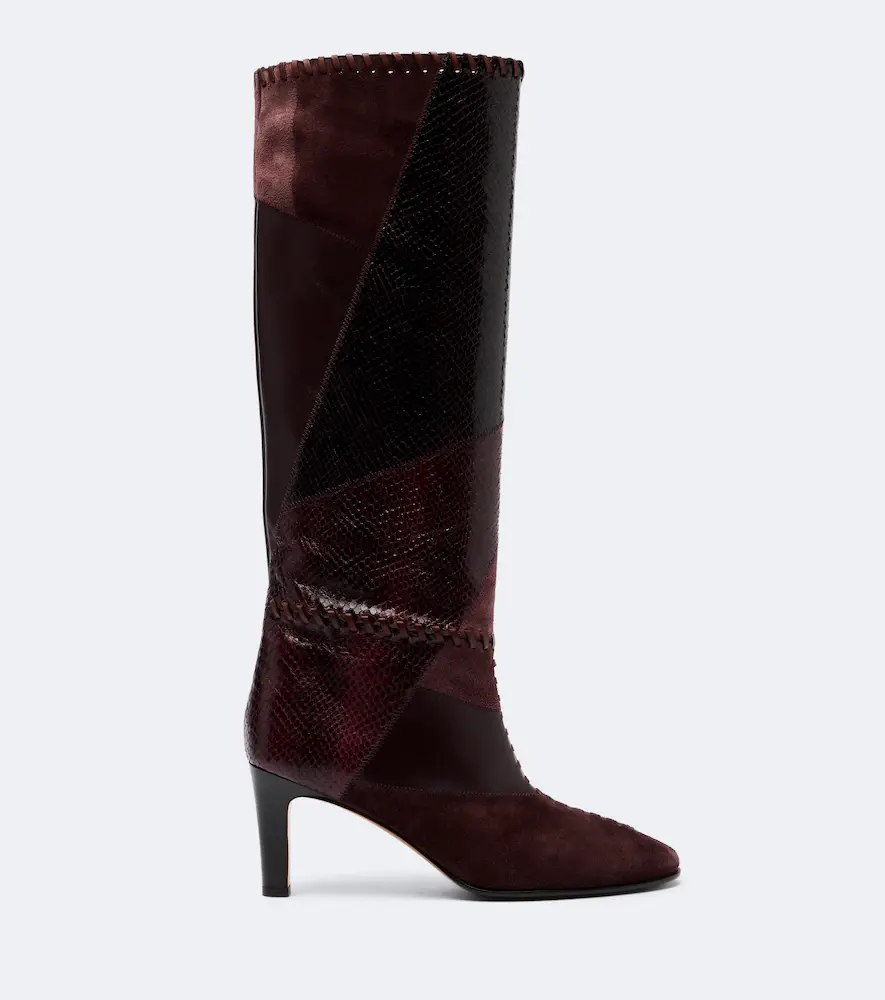 Zimmermann Alchemy leather and suede knee-high boots | Thumbnail 2 Zimmermann Alchemy leather and suede knee-high boots | Thumbnail 2