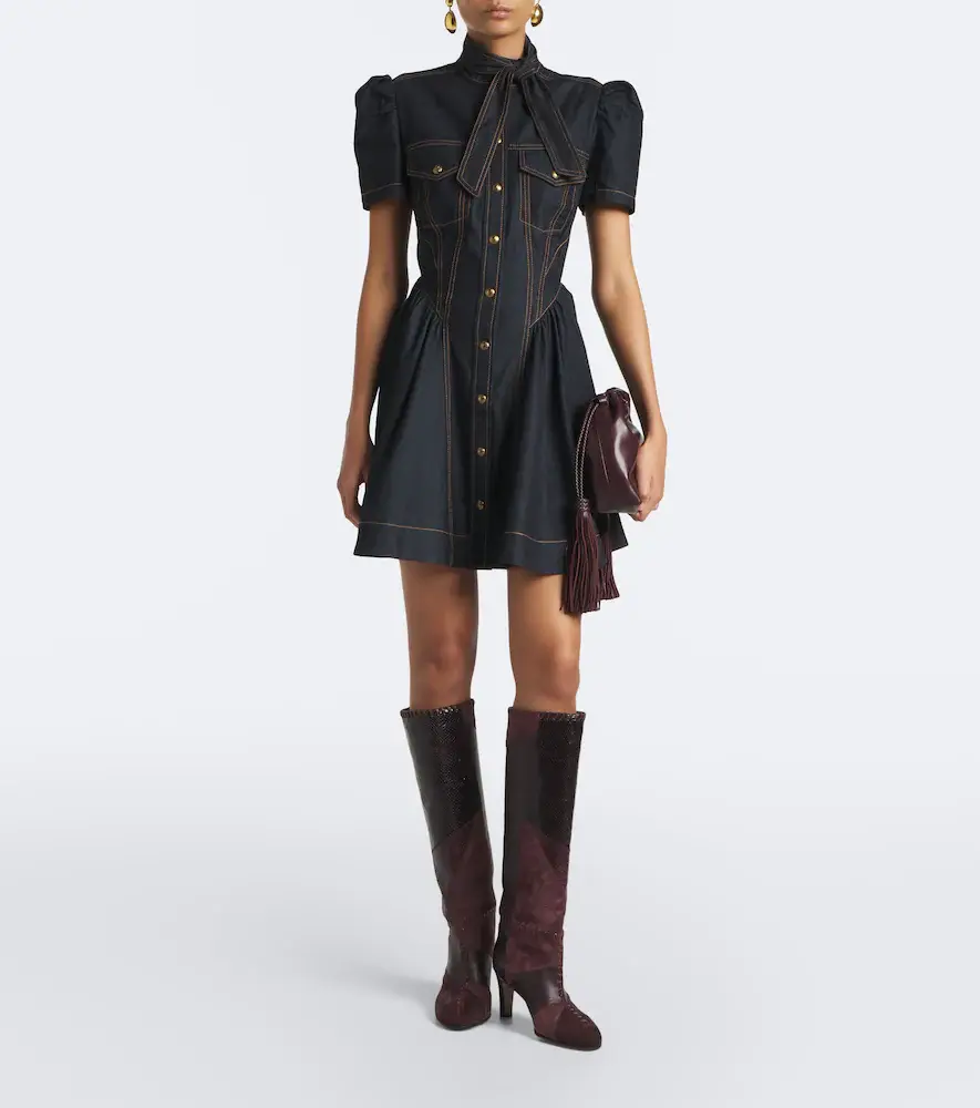 Zimmermann Alchemy leather and suede knee-high boots | Thumbnail 6 Zimmermann Alchemy leather and suede knee-high boots | Thumbnail 6