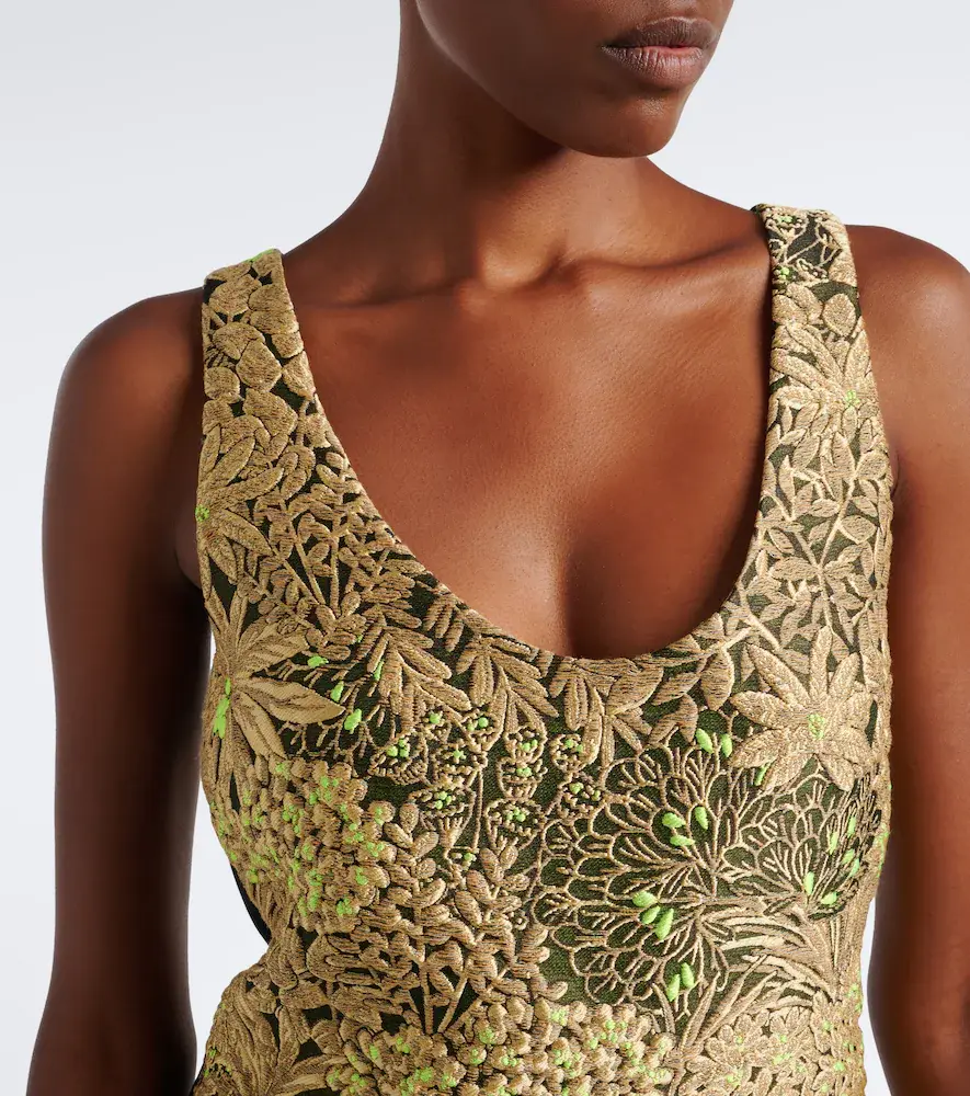 Dries Van Noten Floral jacquard top | Thumbnail 3 Dries Van Noten Floral jacquard top | Thumbnail 3
