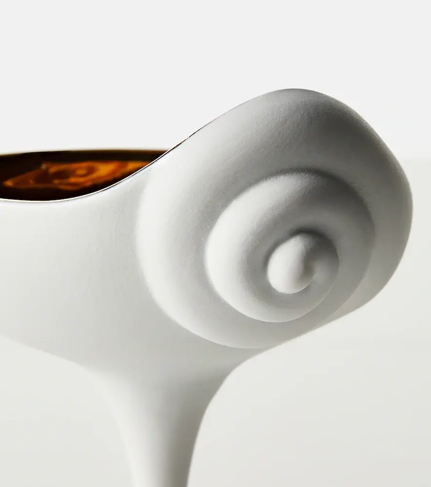 L'Objet x Jessica McCormack Shell porcelain and 24kt gold bowl | Thumbnail 2