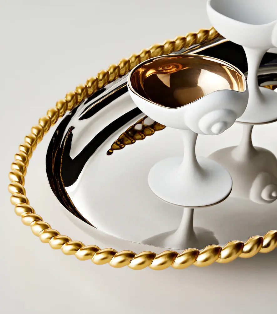 L'Objet x Jessica McCormack Large stainless steel platter | Thumbnail 3