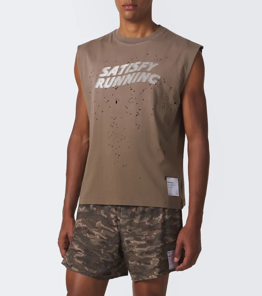 Satisfy MothTech printed cotton tank top | Thumbnail 2 Satisfy MothTech printed cotton tank top | Thumbnail 2