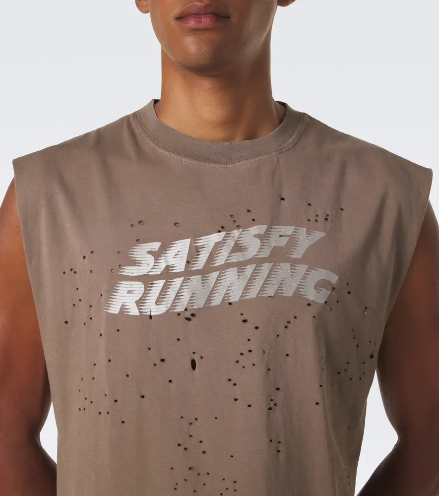 Satisfy MothTech printed cotton tank top | Thumbnail 3 Satisfy MothTech printed cotton tank top | Thumbnail 3