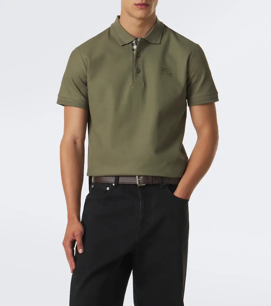 Burberry EKD cotton piqué polo shirt | Thumbnail 2