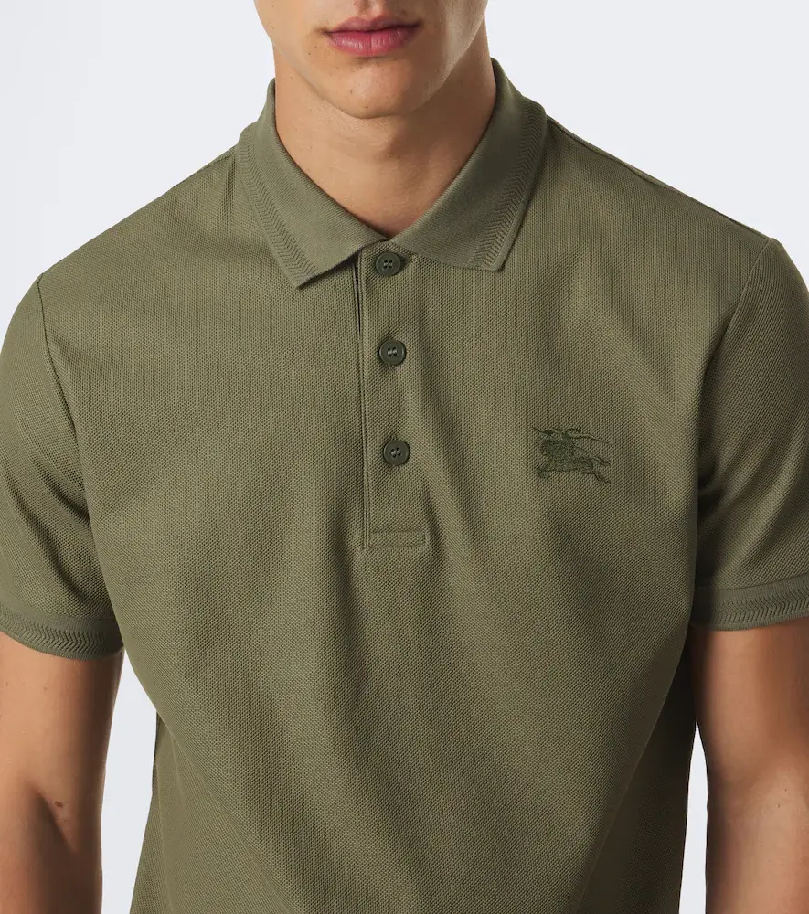 Burberry EKD cotton piqué polo shirt | Thumbnail 4