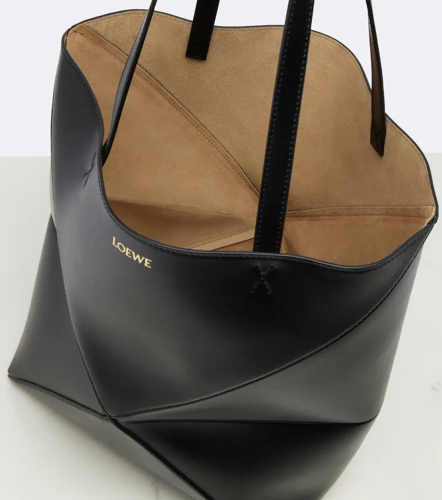Loewe Puzzle Fold Medium leather tote bag | Thumbnail 2