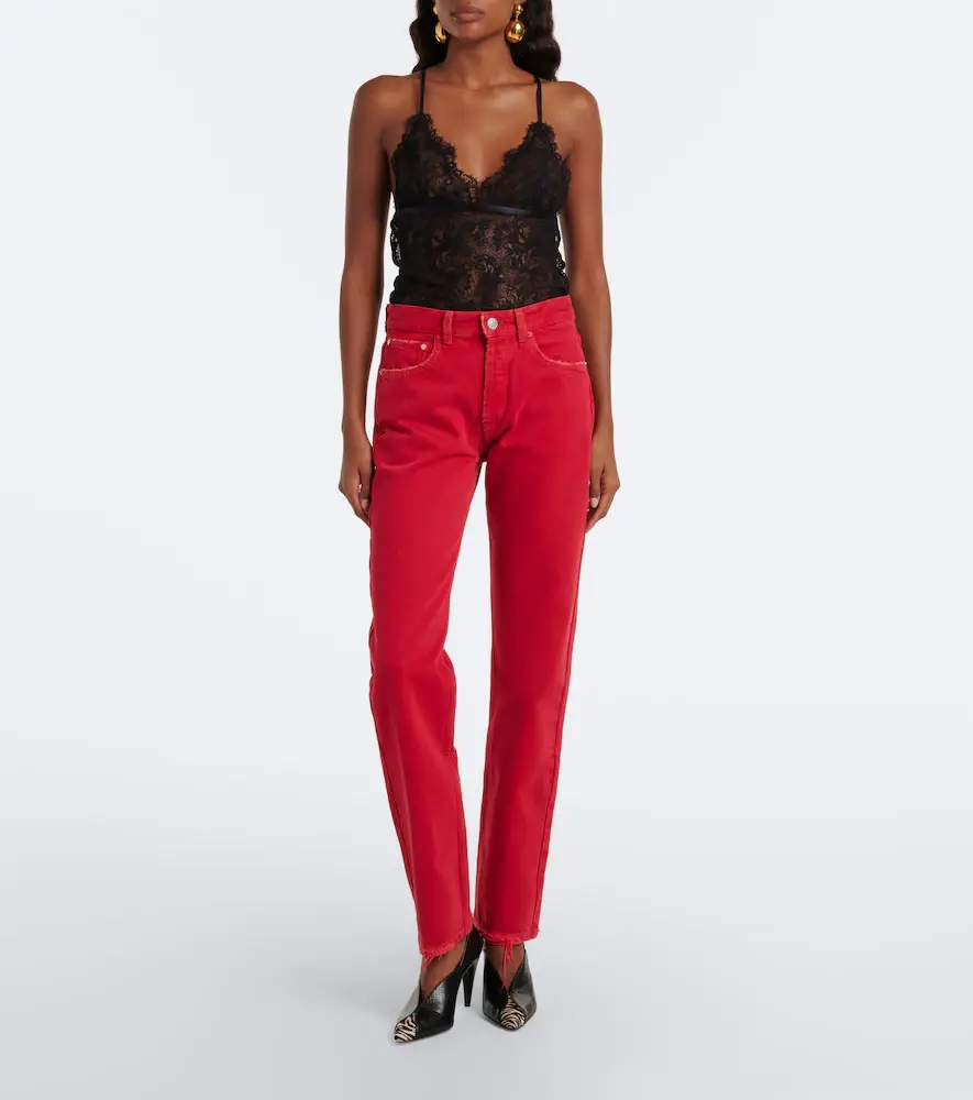 Isabel Marant Daya distressed slim jeans | Thumbnail 4 Isabel Marant Daya distressed slim jeans | Thumbnail 4