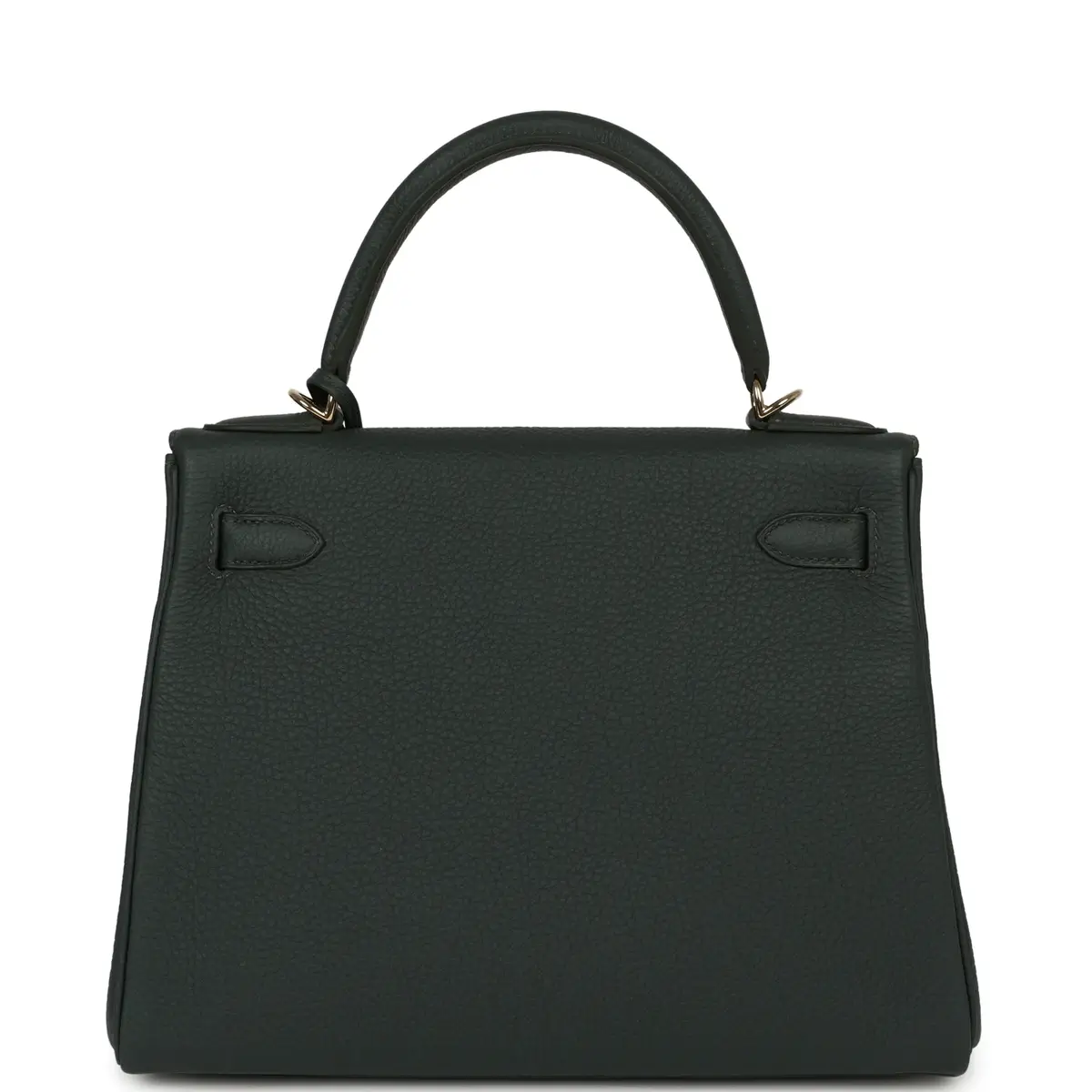 HERMÈS Hermes Kelly Retourne 28 Vert Mangrove Togo Permabrass Hardware | Thumbnail 4