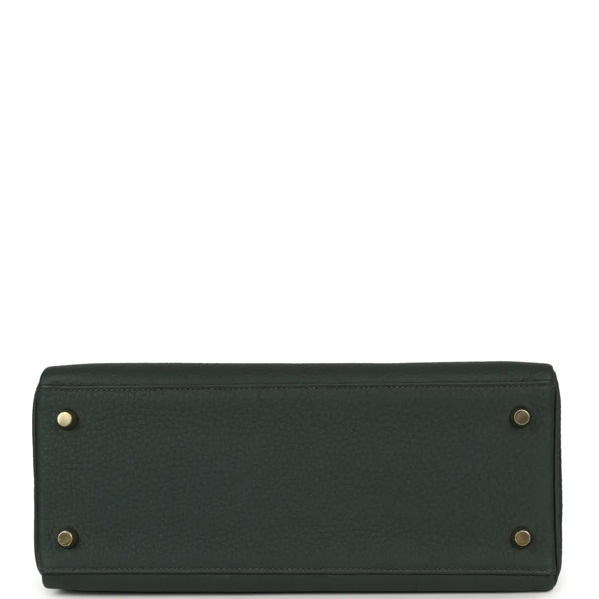 HERMÈS Hermes Kelly Retourne 28 Vert Mangrove Togo Permabrass Hardware | Thumbnail 6