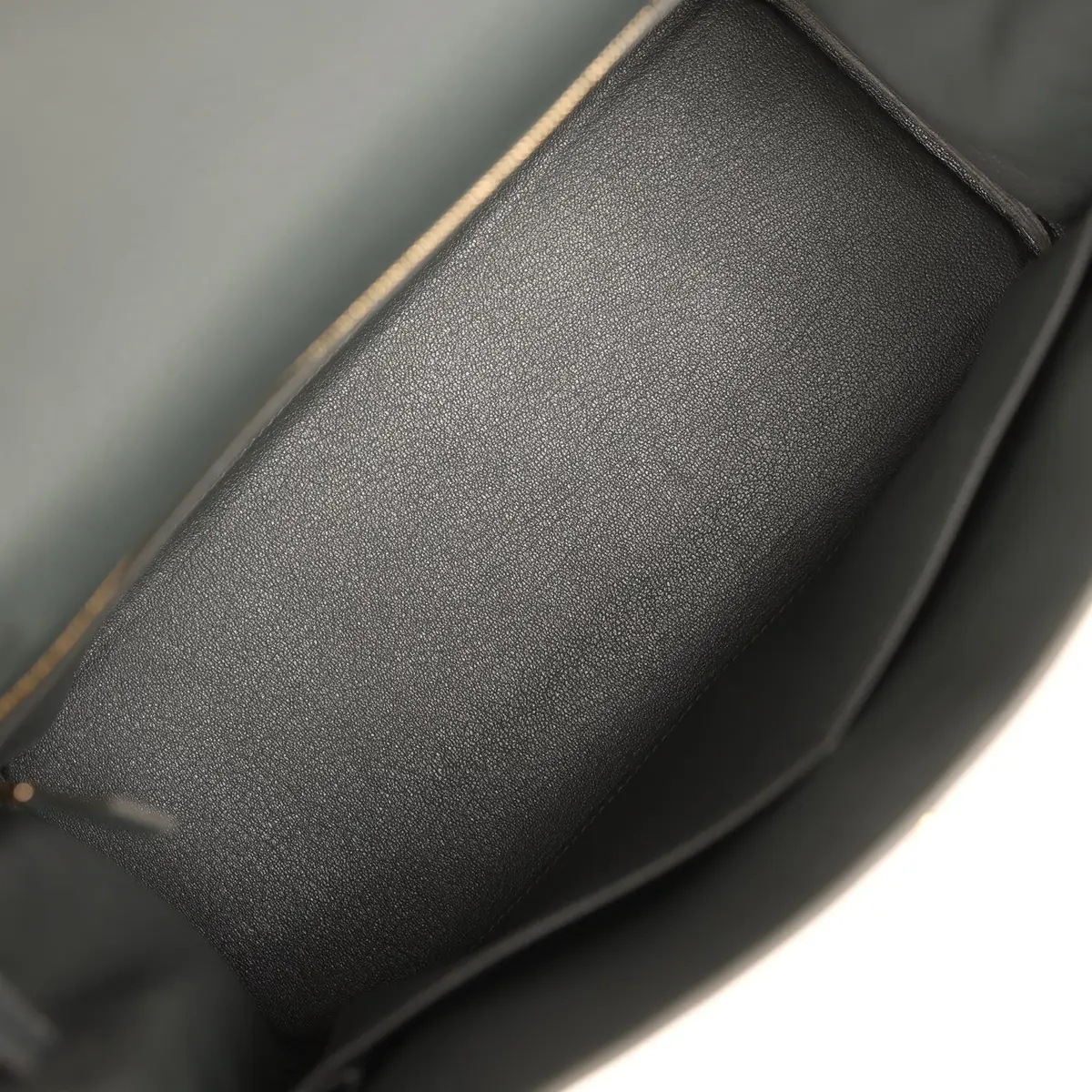 HERMÈS Hermes Kelly Retourne 28 Vert Mangrove Togo Permabrass Hardware | Thumbnail 8