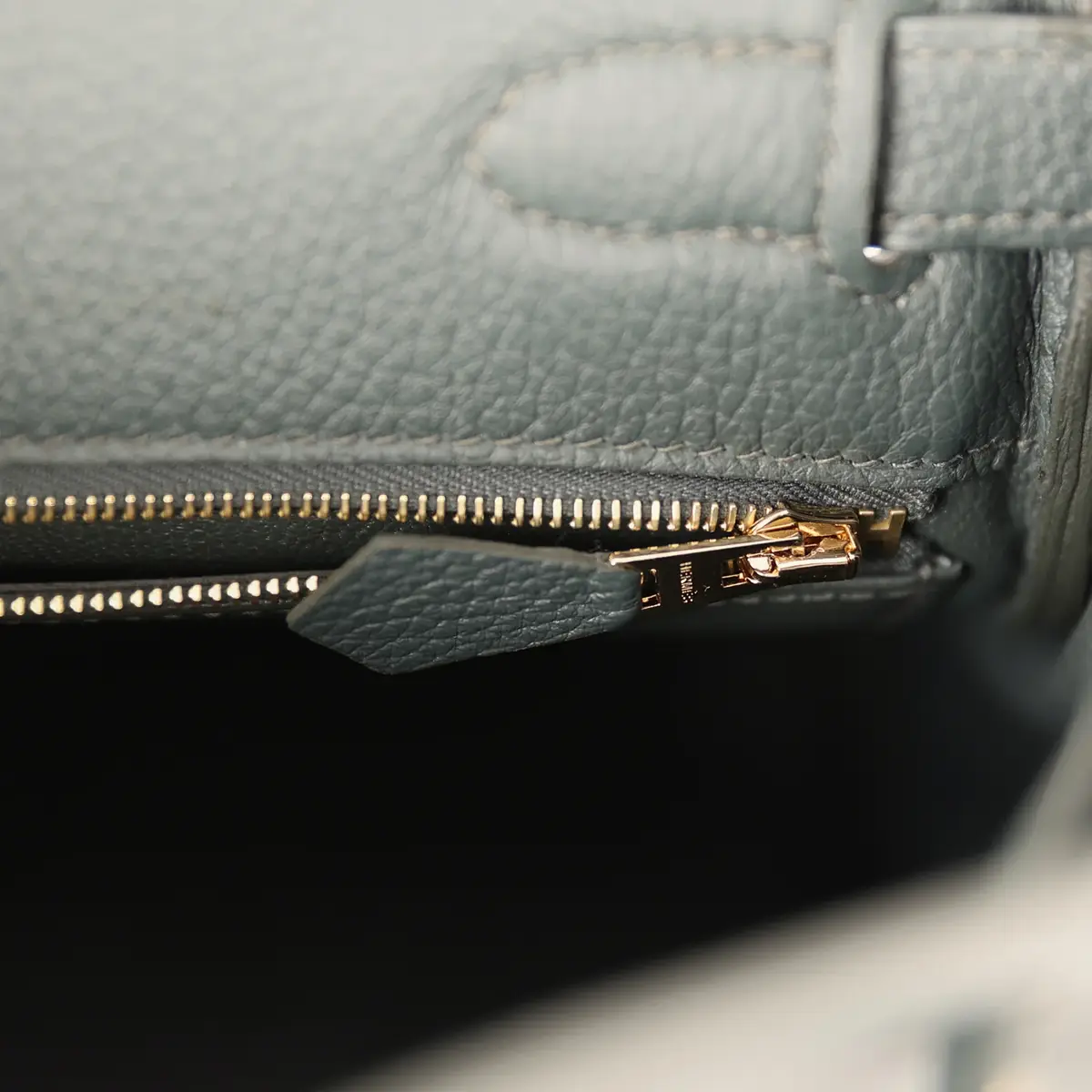 HERMÈS Hermes Kelly Retourne 28 Vert Mangrove Togo Permabrass Hardware | Thumbnail 9