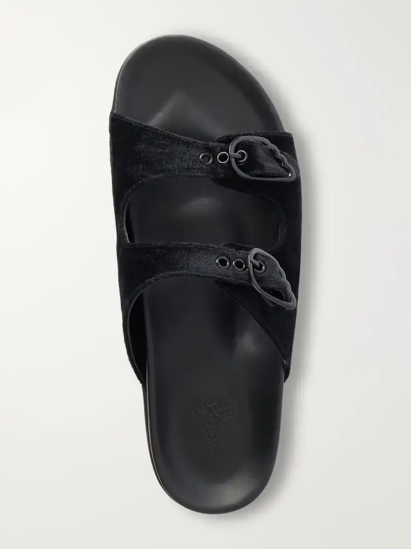 Ancient Greek Sandals Selestia Velvet Sandals | Thumbnail 6 Ancient Greek Sandals Selestia Velvet Sandals | Thumbnail 6