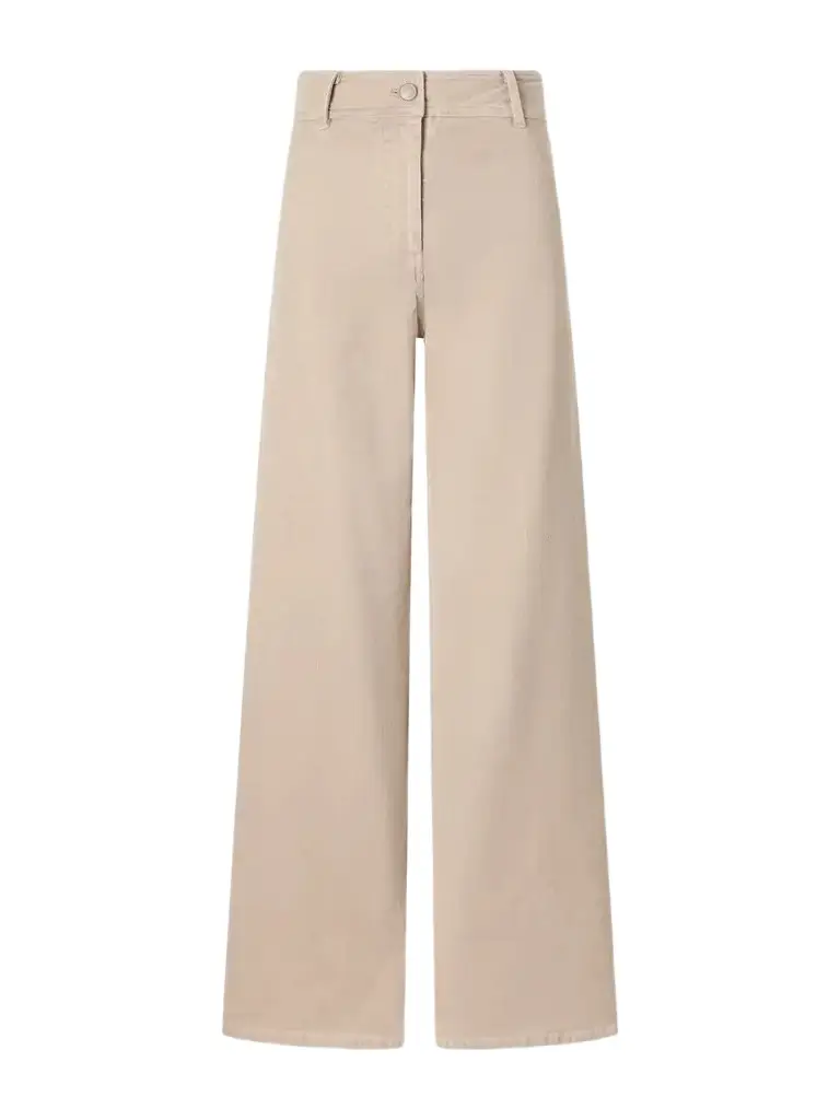 Megan Cotton-blend Corduroy Wide-leg Pants