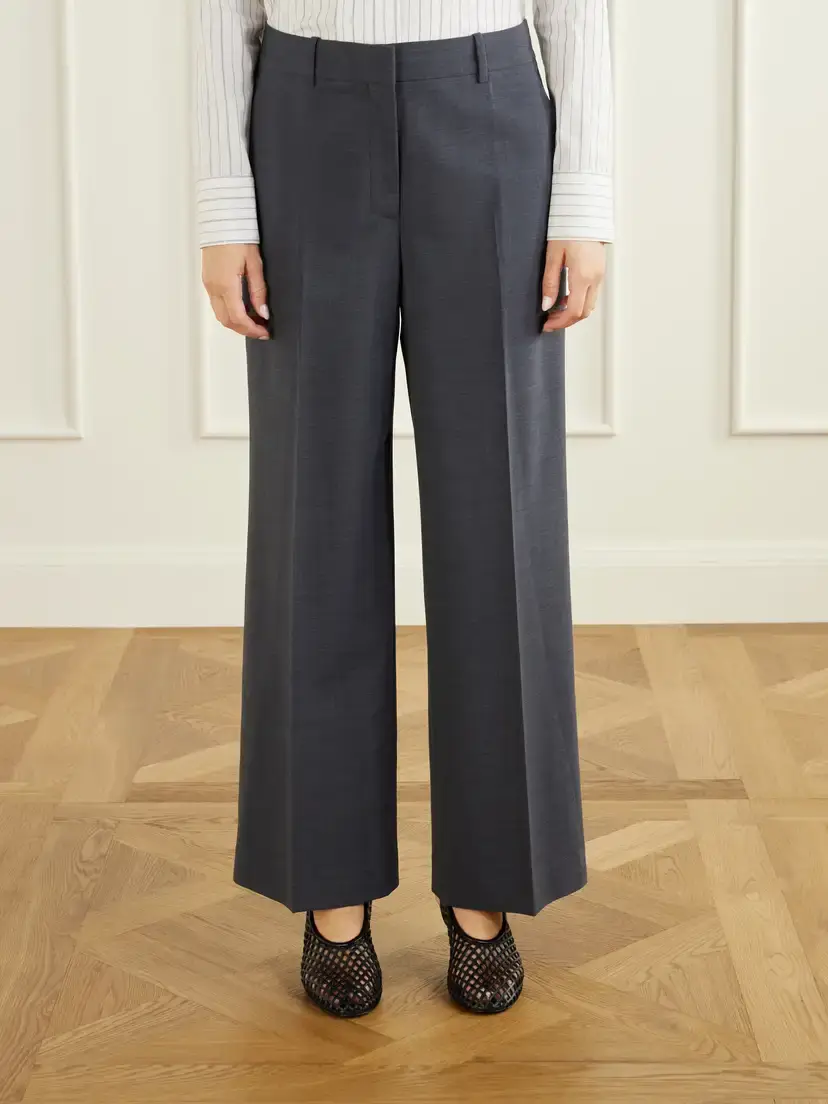 Theory Stretch-wool Straight-leg Pants | Thumbnail 3 Theory Stretch-wool Straight-leg Pants | Thumbnail 3
