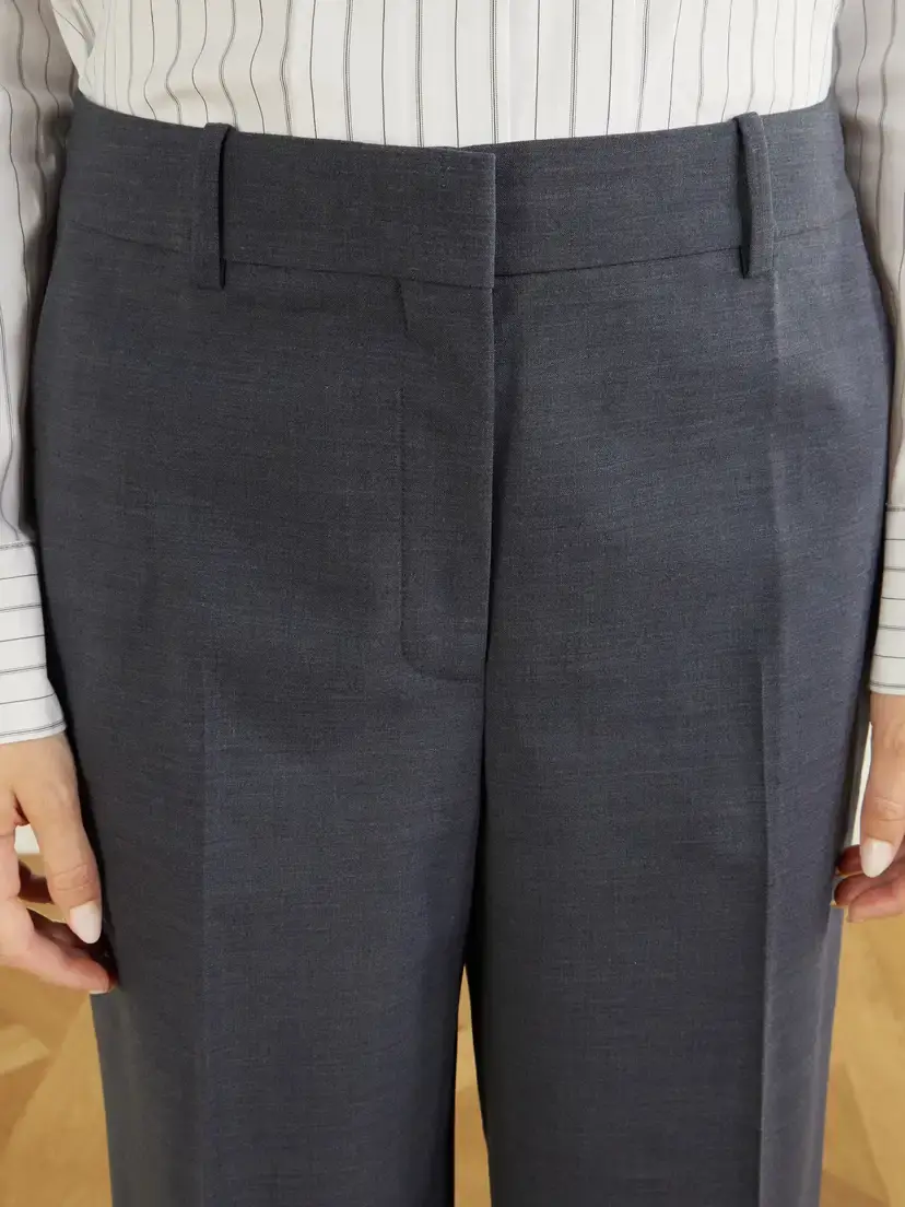 Theory Stretch-wool Straight-leg Pants | Thumbnail 5 Theory Stretch-wool Straight-leg Pants | Thumbnail 5
