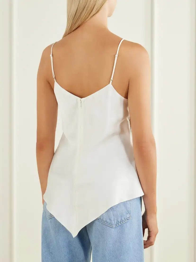 Stella McCartney Lace-trimmed Satin Cami | Thumbnail 4 Stella McCartney Lace-trimmed Satin Cami | Thumbnail 4