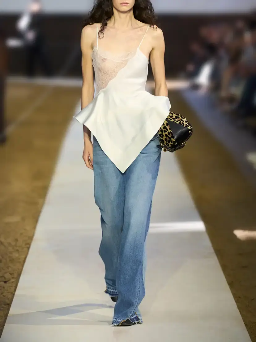 Stella McCartney Lace-trimmed Satin Cami | Thumbnail 6 Stella McCartney Lace-trimmed Satin Cami | Thumbnail 6