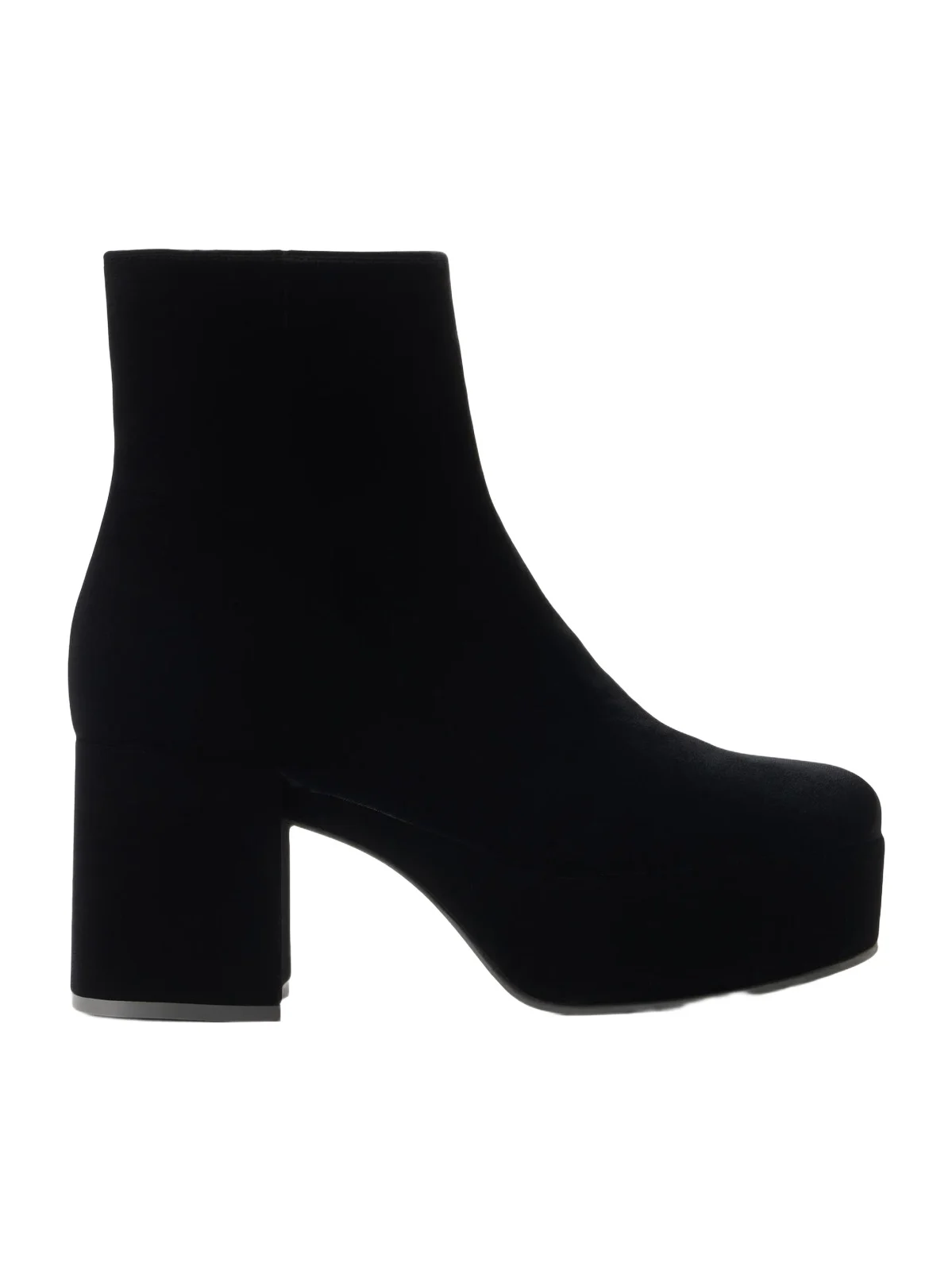 Gianvito Rossi Sally 75 Velvet Ankle Boots