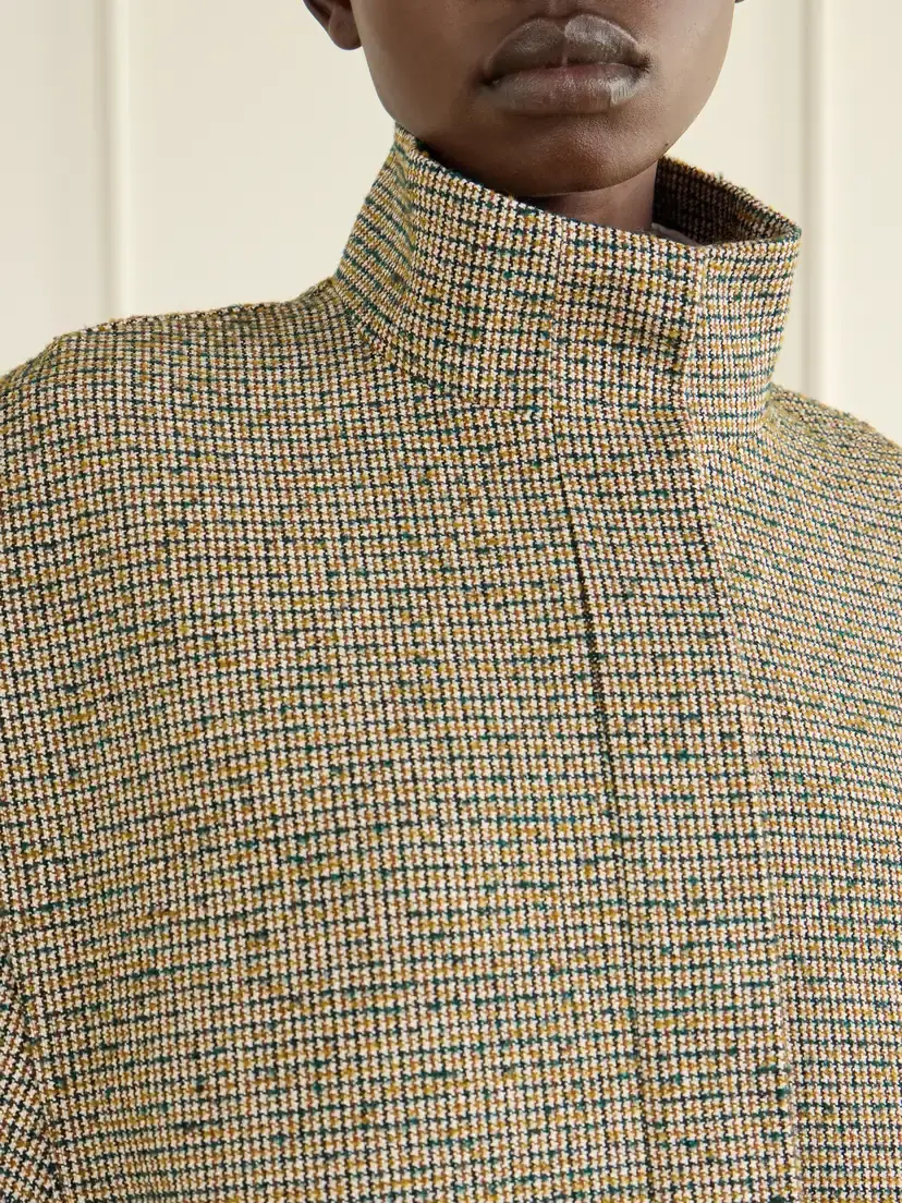 Dries Van Noten Checked Bouclé Jacket | Thumbnail 5 Dries Van Noten Checked Bouclé Jacket | Thumbnail 5