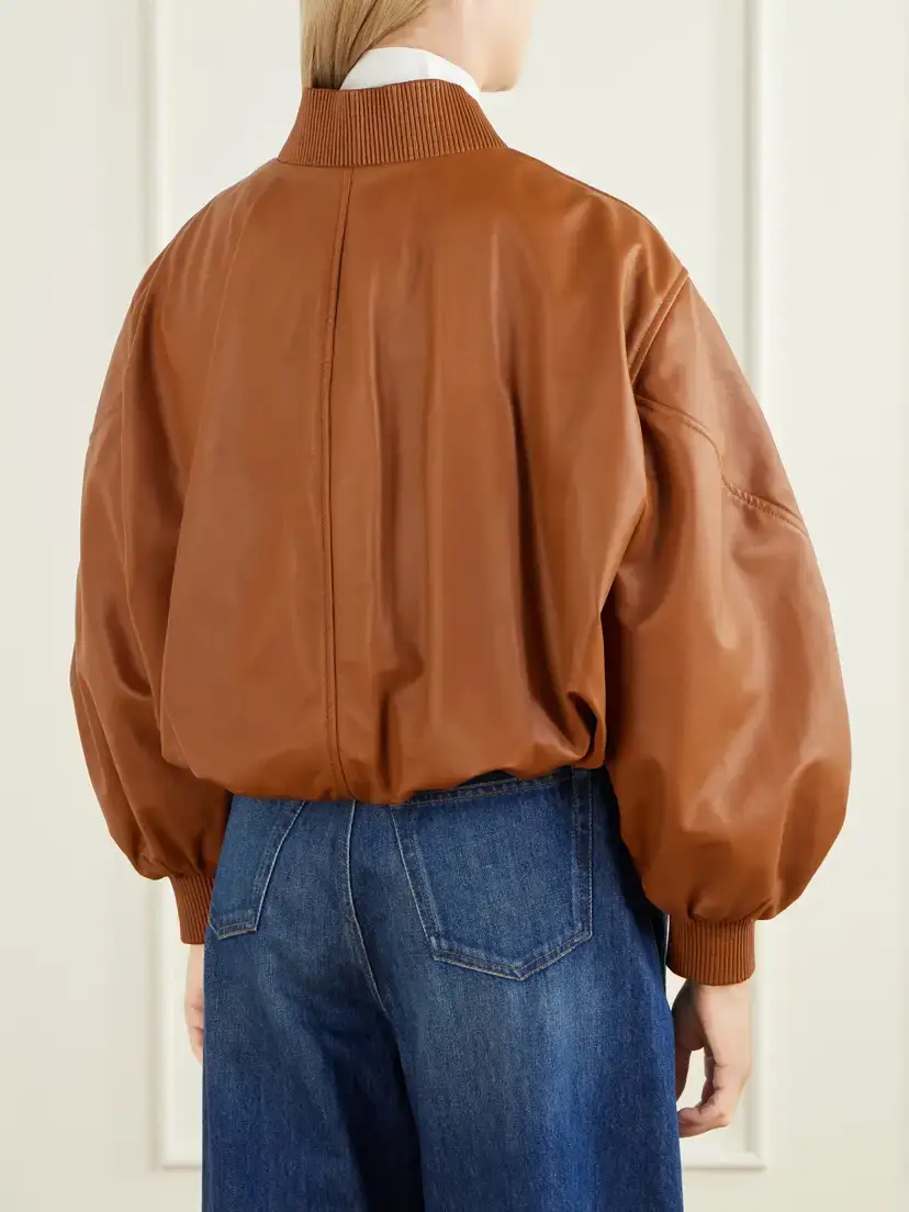 Givenchy Leather Cropped Jacket | Thumbnail 4