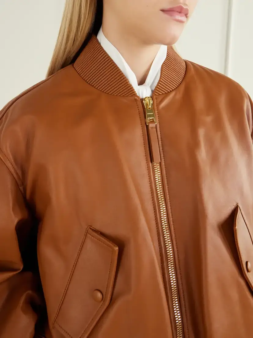 Givenchy Leather Cropped Jacket | Thumbnail 5
