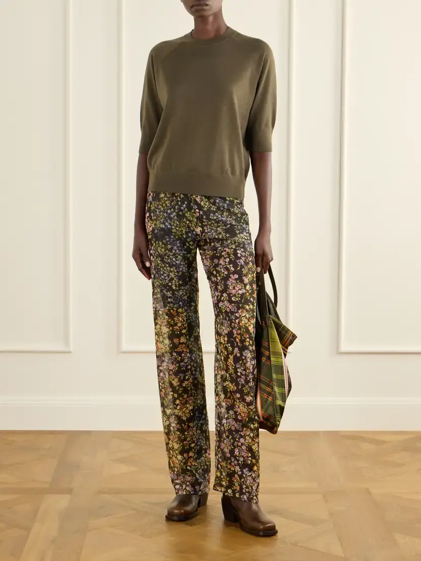 Dries Van Noten Merino Wool Sweater | Thumbnail 2 Dries Van Noten Merino Wool Sweater | Thumbnail 2