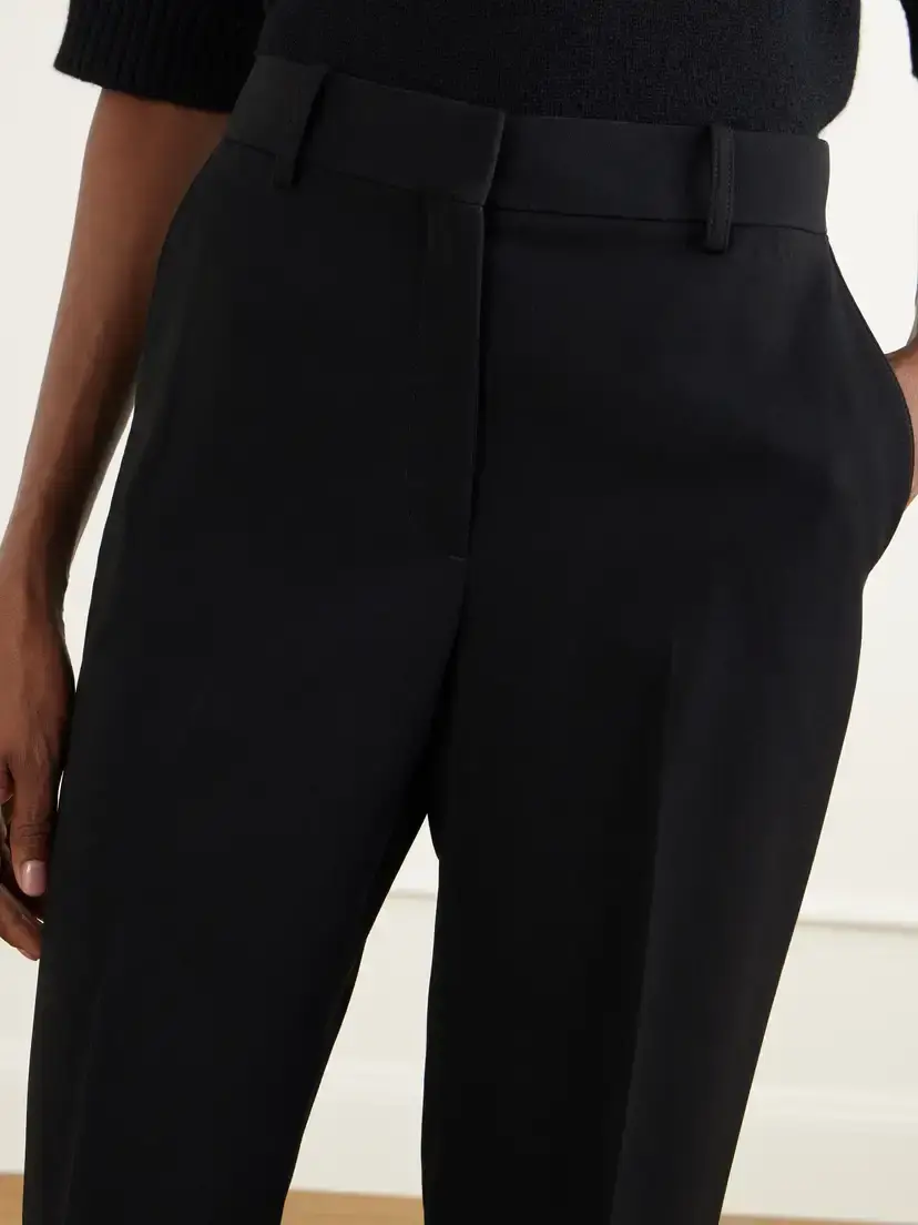Theory Crepe Straight-leg Pants | Thumbnail 5 Theory Crepe Straight-leg Pants | Thumbnail 5