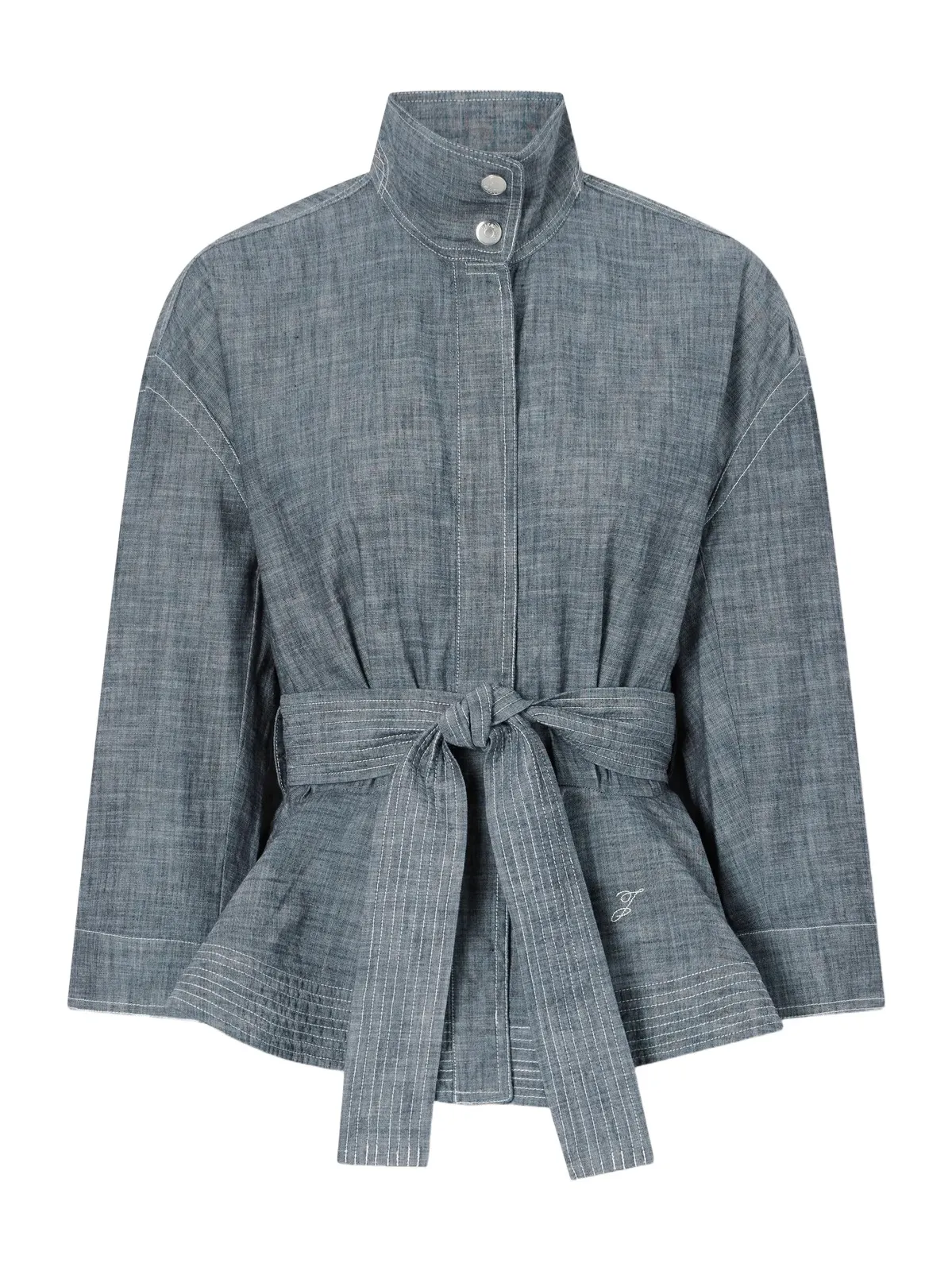 La Veste Cabana Belted Cotton Jacket