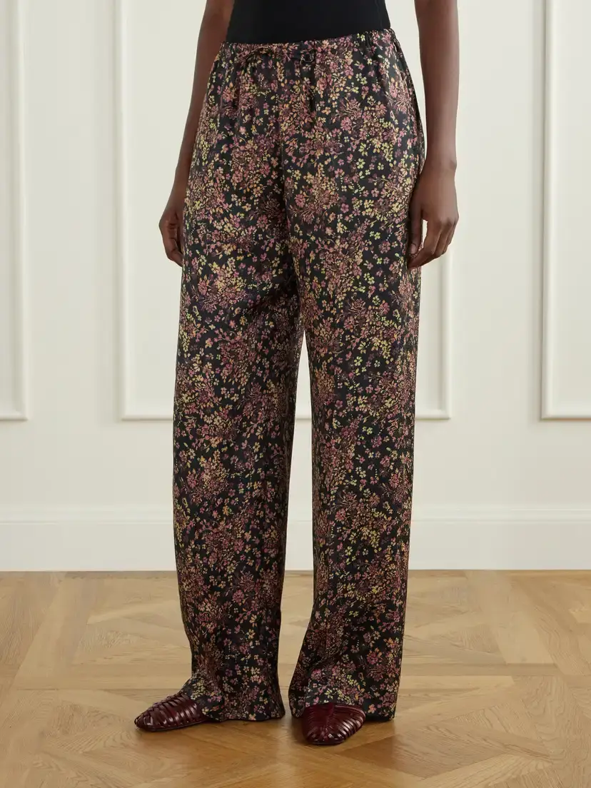 Dries Van Noten Floral-print Crepe Straight-leg Pants | Thumbnail 3