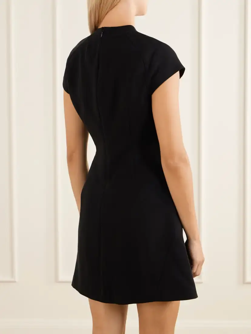 Theory Crepe Mini Dress | Thumbnail 3 Theory Crepe Mini Dress | Thumbnail 3