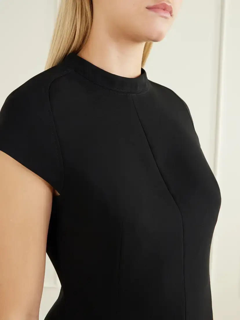 Theory Crepe Mini Dress | Thumbnail 4 Theory Crepe Mini Dress | Thumbnail 4