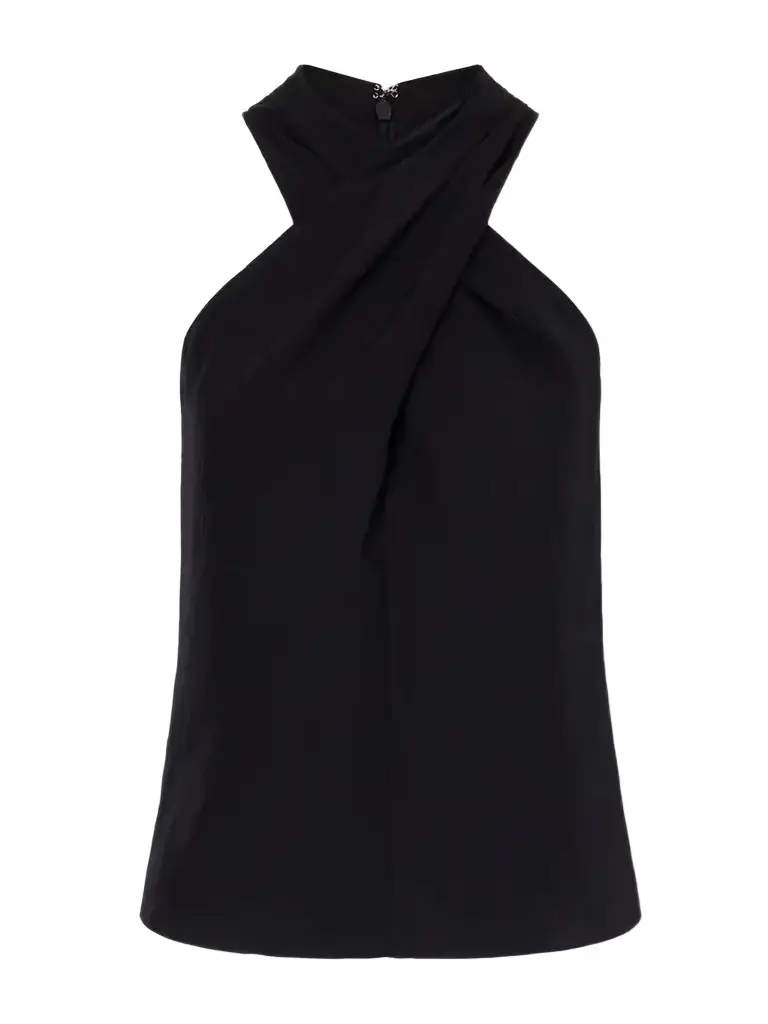 Theory Crepe Halterneck Top