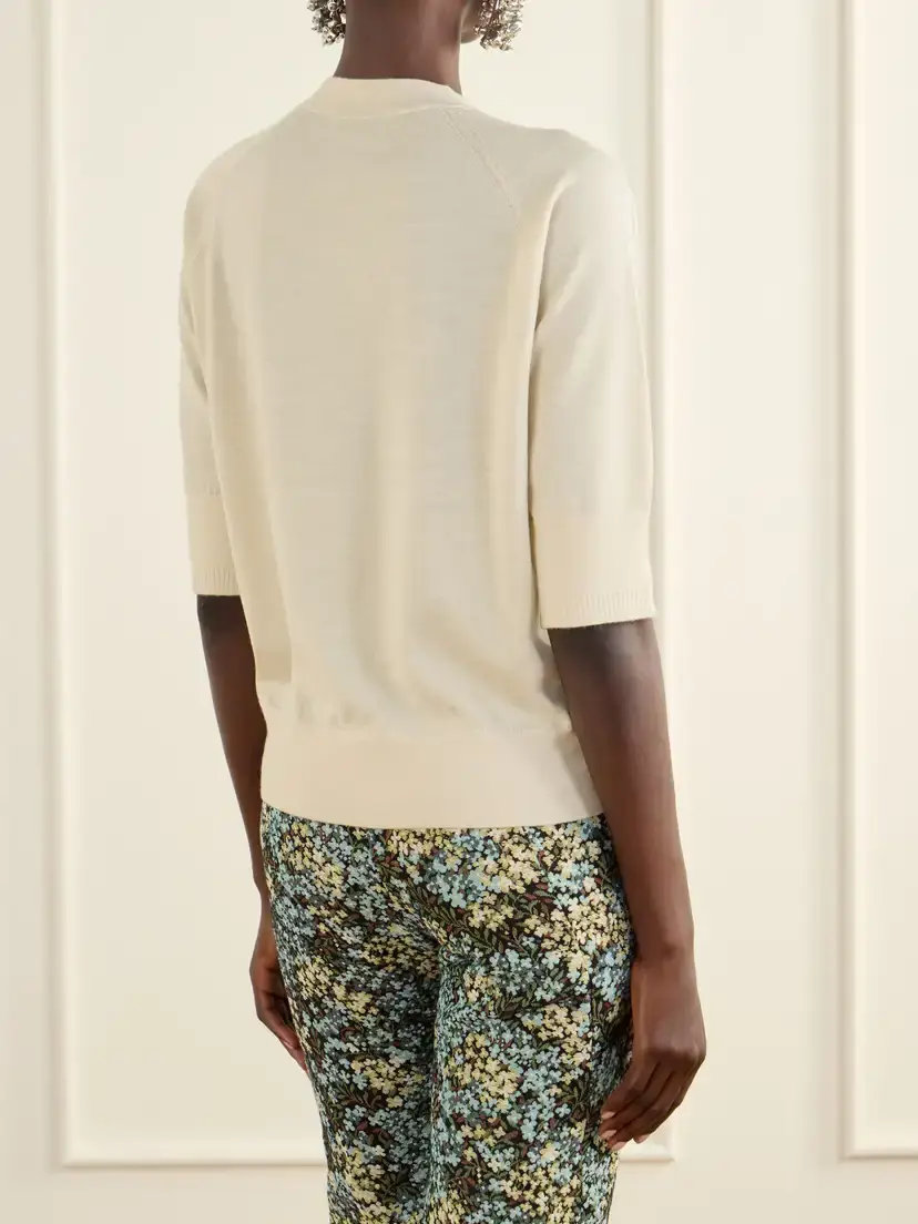 Dries Van Noten Merino Wool Sweater | Thumbnail 4 Dries Van Noten Merino Wool Sweater | Thumbnail 4