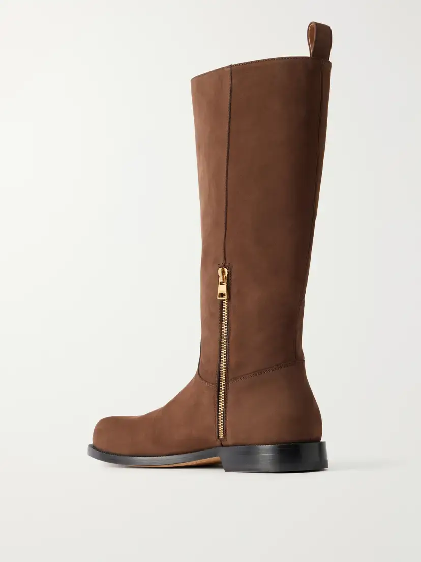 JW Anderson Loafer Nubuck Knee Boots | Thumbnail 3 JW Anderson Loafer Nubuck Knee Boots | Thumbnail 3