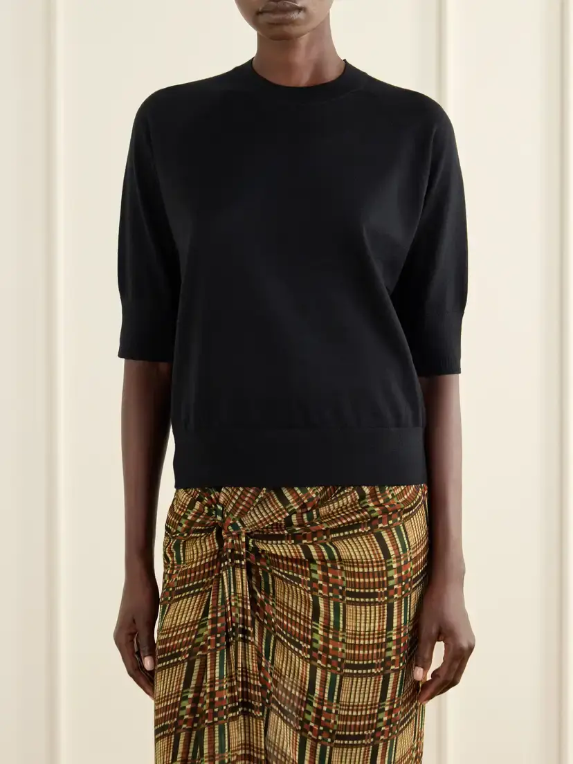 Dries Van Noten Merino Wool Sweater | Thumbnail 3 Dries Van Noten Merino Wool Sweater | Thumbnail 3