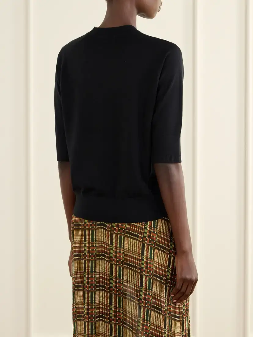 Dries Van Noten Merino Wool Sweater | Thumbnail 4 Dries Van Noten Merino Wool Sweater | Thumbnail 4