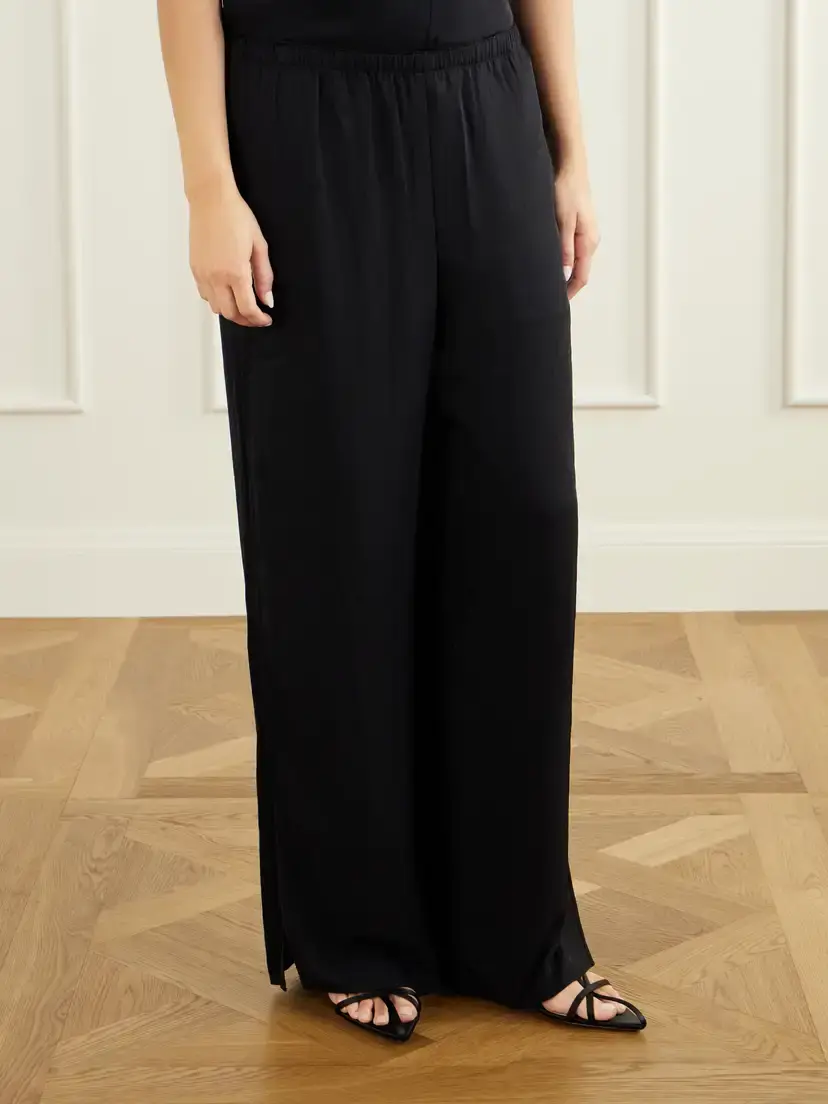 Theory Crepon Wide-leg Pants | Thumbnail 3