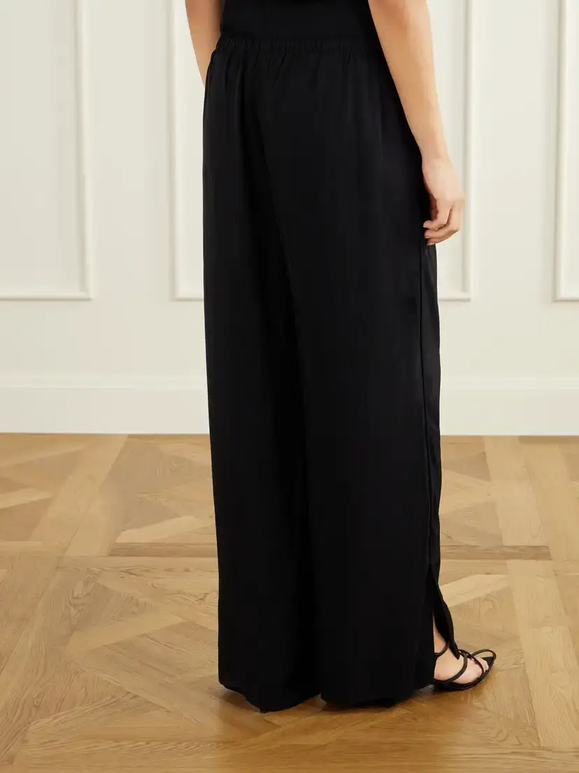 Theory Crepon Wide-leg Pants | Thumbnail 4