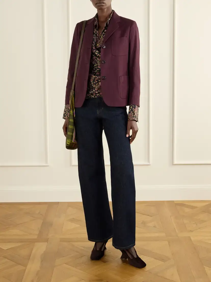Dries Van Noten Cotton-twill Blazer | Thumbnail 2 Dries Van Noten Cotton-twill Blazer | Thumbnail 2