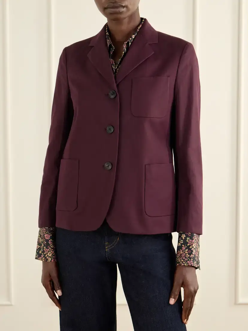 Dries Van Noten Cotton-twill Blazer | Thumbnail 3 Dries Van Noten Cotton-twill Blazer | Thumbnail 3