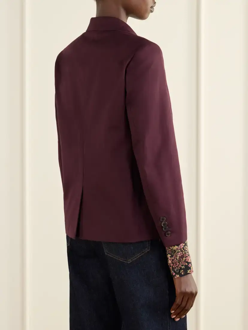 Dries Van Noten Cotton-twill Blazer | Thumbnail 4 Dries Van Noten Cotton-twill Blazer | Thumbnail 4