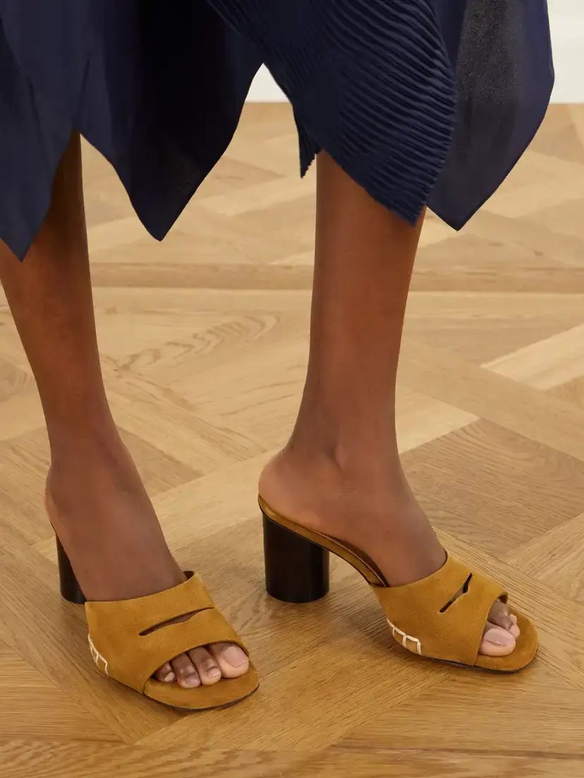 JW Anderson Loafer Suede Mules | Thumbnail 2 JW Anderson Loafer Suede Mules | Thumbnail 2