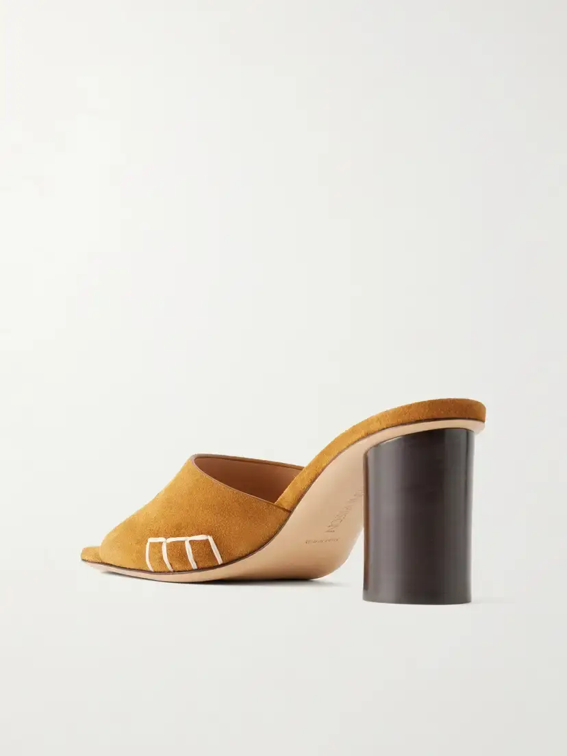 JW Anderson Loafer Suede Mules | Thumbnail 3 JW Anderson Loafer Suede Mules | Thumbnail 3